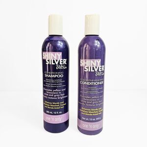 One n Only Shiny Silver Ultra Color Enhancing Shampoo & Conditioner